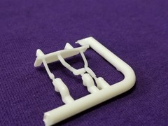 2021 Dodge Charger Hellcat PEDALS from 1:25 AMT Model Kit