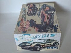 MPC Street Fever Vette 1:25 Scale Plastic Model Kit Partially Assembled