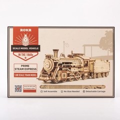 Intricate 3D Wooden Model Car Kit – Educational Puzzle for Adults, 408 Pieces