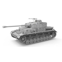 Border Model #BT-025 1/35 Pz.Kpfw.IV Ausf. J Early/Mid & Railway Flatbed Ommr