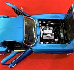 Corvette Chevrolet55Chevy57Race24Car1967Custom1963Built1 18Metal Body12Model1957