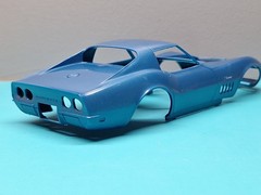 Revell AMT Ertl Monogram MPC 1/25 Model Part 1969 Corvette Body Kit Motion