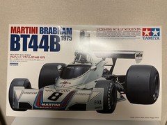 Tamiya 12042 1/12 Scale Model Formula 1 Car Kit Martini Brabham BT44B 1975 NEW