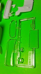 AMT 1940 Willys Pickup Truck Gasser 1/25 Body Cab Glass Interior Tub Bucket Seat