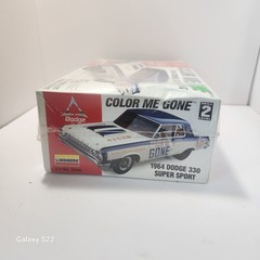 Lindberg Color Me Gone 1964 Dodge 330 Super Stock Model Car sealed kit 1996 USA
