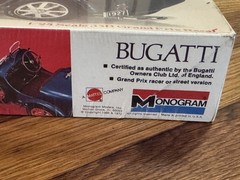 Monogram The Classic Bugatti 1/24 8205 Model Kit-UnOpened Original Cellophane