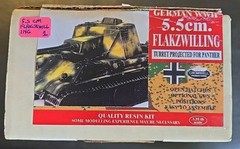 Cromwell German WWII 5.5cm. Flakzwilling 1/35 Resin Turret Conversion Kit-NIB