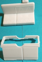 🔥58 EDSEL PACER SEATS – AMT 1087M – MODEL KIT PARTS LOT BASH JUNKYARD FORD🔥