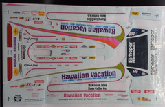 Slixx | No. 1211 | 1:24 Hawaiian Vacation Decals INCOMPLETE