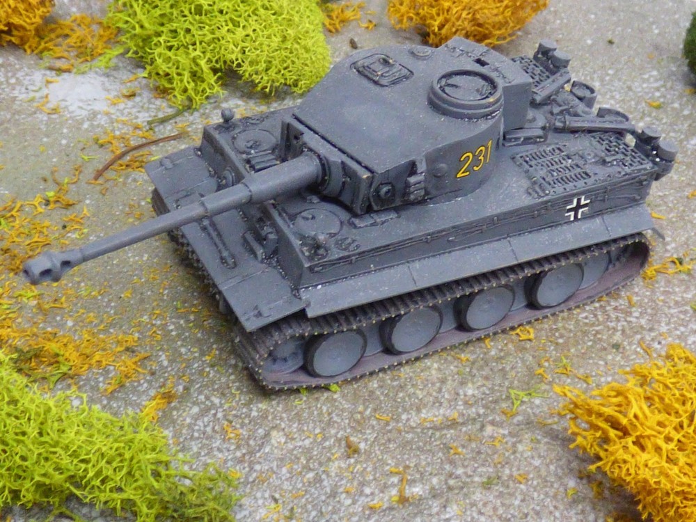 Roco Minitanks Pro Painted WWII German Tiger I (#700) Heavy Tank Lot #9488B©