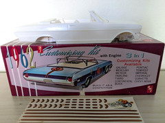 **RARE! *ORIGINAL VINTAGE AMT 1962 CHEVY II NOVA CONV KIT *COMPLETE *SUPER NICE!