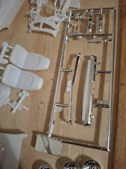 Revell 1970 Dodge Challenger T/A 2in1 1:24 Model Kit Partially Together