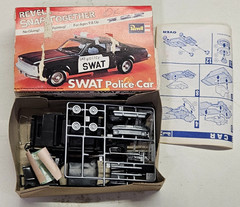 Revell 1976 Chevy Nova SWAT Police 1/32 Scale SNAP TOGETHER 70s Vintage