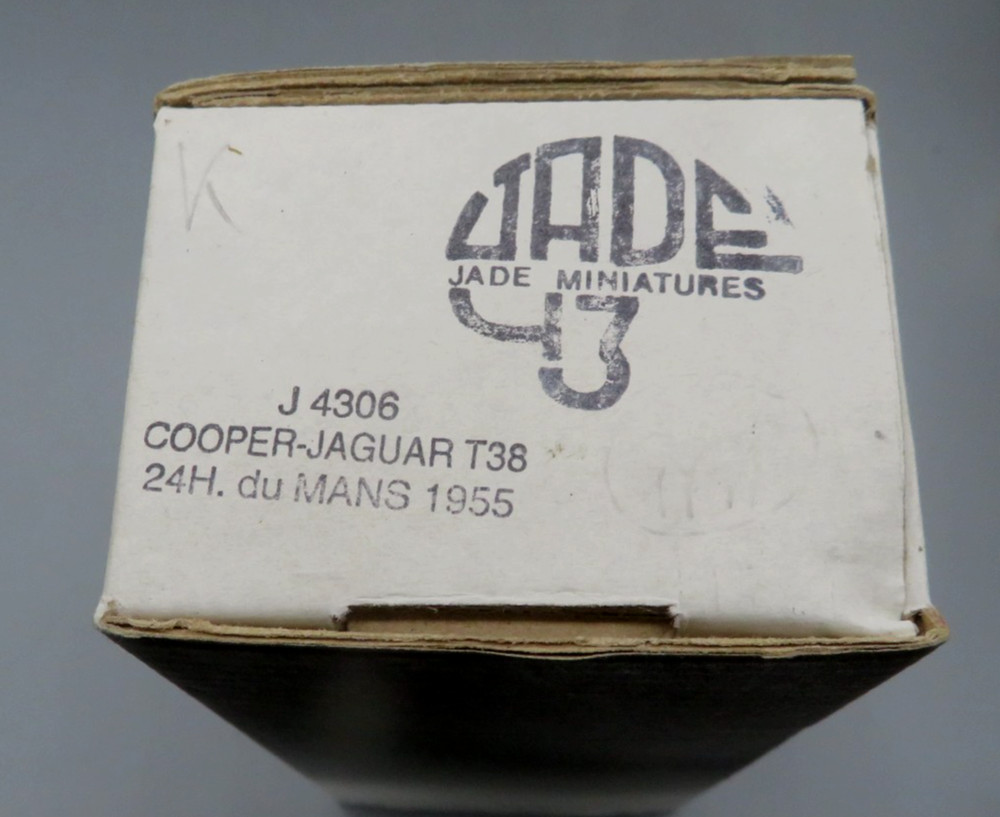 1/43 SCALE JADE MINIATURES COOPER-JAGUAR T-38 -UNASSEMBLED IN BOX