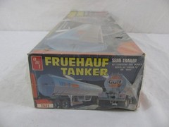 1970s AMT 1/25 Union 76 or Gulf Fruehauf Tanker Semi Truck Trailer Kit #T531 NOS