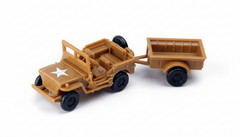 1/72 Military Vehicle Model Kit Plastic Assembly Tank Truck Toy Set