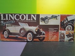MPG LINCOLN 1927 ROADSTER *2 PARTIALLY ASSEMBLED CARS*