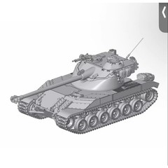 3d Printed 1/48 Austrian “Edelweiss” Tank Unpainted Kit