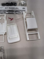 RARE Hobby Shop Only HSO Rambler Pro Street 1/25 Testors Model Kit #7404