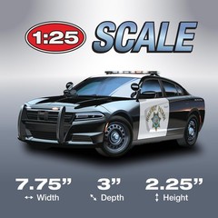 AMT 2021 Dodge Charger Police Pursuit 1:25 Scale 8.25 inches long, MULTI