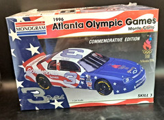 Monogram DALE EARNHARDT #3 1996 ATLANTA OLYMPIC GAMES Monte Carlo Model New Car