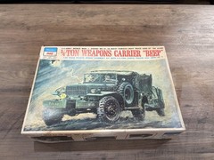 Peerless MAX Dodge WC-51/52 Beep 1:35 Plastic Model Kit Trailer Decals