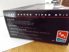 AMT-ERTL 1996, 3pc. VIPER SET, RED, WHITE & BLUE, Promo Model Car, #8382