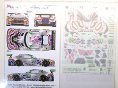 Racing Decals 43 1:24 Scale Merc AMG GTD #71 Sebring 12Hour 2018 Decal RDE24-022