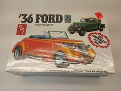 AMT 1936 FORD Coupe/Roadster MODEL CAR KIT Sealed Vintage