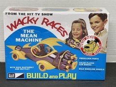 Wacky Races Mean Machine (SNAP) 1:25 Scale MPC Model Kit Dastardly Muttley NEW