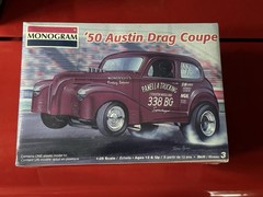 Monogram ’50 Austin Drag Coupe 1/25 Scale Model Hobby Kit Sealed
