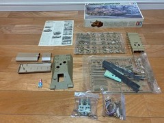 TAMIYA German Army Rommel Assault Gun Remote Control Tank 1/35 scale model kit