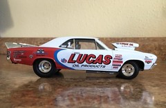 DECALS- Ron DeHoop ‘67 Chevelle, Sportsman drag racing series.