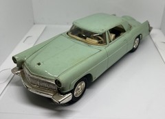 1956 A.M.T. FRICTION LINCOLN CONTINENTAL Mint Green PROMO CAR Metal Plastic Used