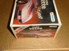 VINTAGE SNAP FIX MODEL KIT CHEVROLET CORVETTE TURBO VETTE NEW SEALED 1980 TX USA