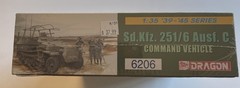 Dragon 6206 1:35 Sd.Kfz. 251/6 Ausf. C Command Vehicle Factory Sealed