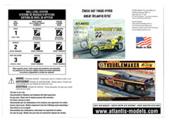 AMC13101 Atlantis. Yellow Fever Competition Coupe – Keeler Kustoms. Scale 1:25