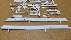 Ford LNT 8000 Snow Plow FRAME & REAR SUSPENSION 1:25 AMT NEW Model Kit PARTS