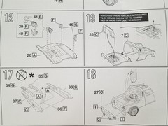 1979 GMC Captain Hook WRECKER BODY SIDE PANELS for Revell 1:25 Model Kit 79