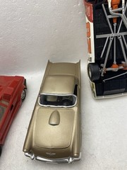 model car junkyard lot