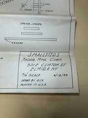 1949 Fador’s Authentic Smallster Auto Kit 3/4 Inch Scale Model 1905 Reo Runabout
