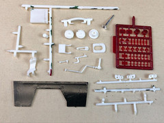 AMT Peterbilt 1:25 BUDWEISER 352 PACEMAKER CABOVER Truck Kit T551 ~Started AS-IS