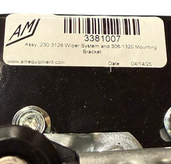 230-3128 Wiper System w/ 306-1320 Bracket & AMP240-0031 12V Motor 40Nm