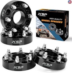 KSP 1.5in Wheel Spacers for Ram 1500 2019-2026, 38mm 6×5.5 Hubcentric Tire