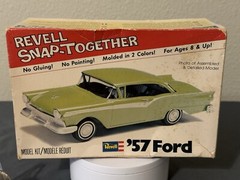 1979 Revell ’57 Ford 1/32nd Scale Model – Open Box/Partially Assembled