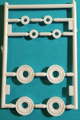 🔥58 EDSEL PACER WHEEL BACKING PLATES AND RETAINERS – AMT – MODEL KIT PARTS LOT
