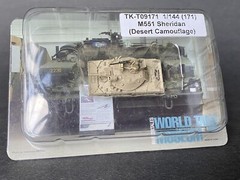 Takara 1:144 USMC M551 Sheridan Light Tank WTM World Tank Museum TK-T09171 NEW