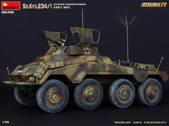 MiniArt 1/35 German Sd.Kfz. 234/1 Early Model Interior Kit #35410