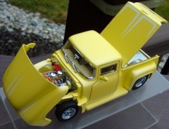 Ford Pickup Truck Race Wagon1Vintage24Hot Rat Rod Custom Built Metal Model Car