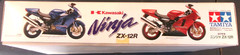 2001 TAMIYA 1:12 PLASTIC MODEL GREEN KAWASAKI ZX12R NINJA OPENED SEALED INSIDE
